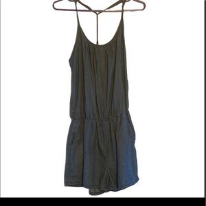 Indigo‎ Rein Romper Side Zipper Black Women's Size Medium